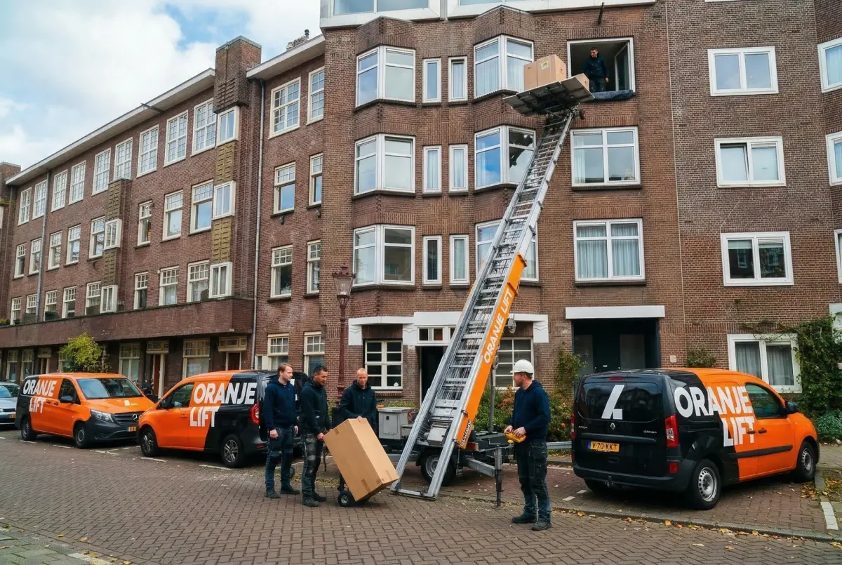 Verhuislift bij hoogbouw Ridderkerk