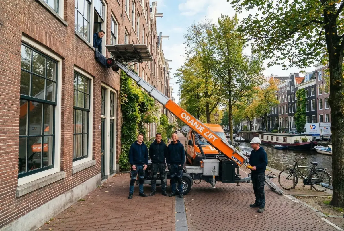 Professionele verhuislift Ridderkerk